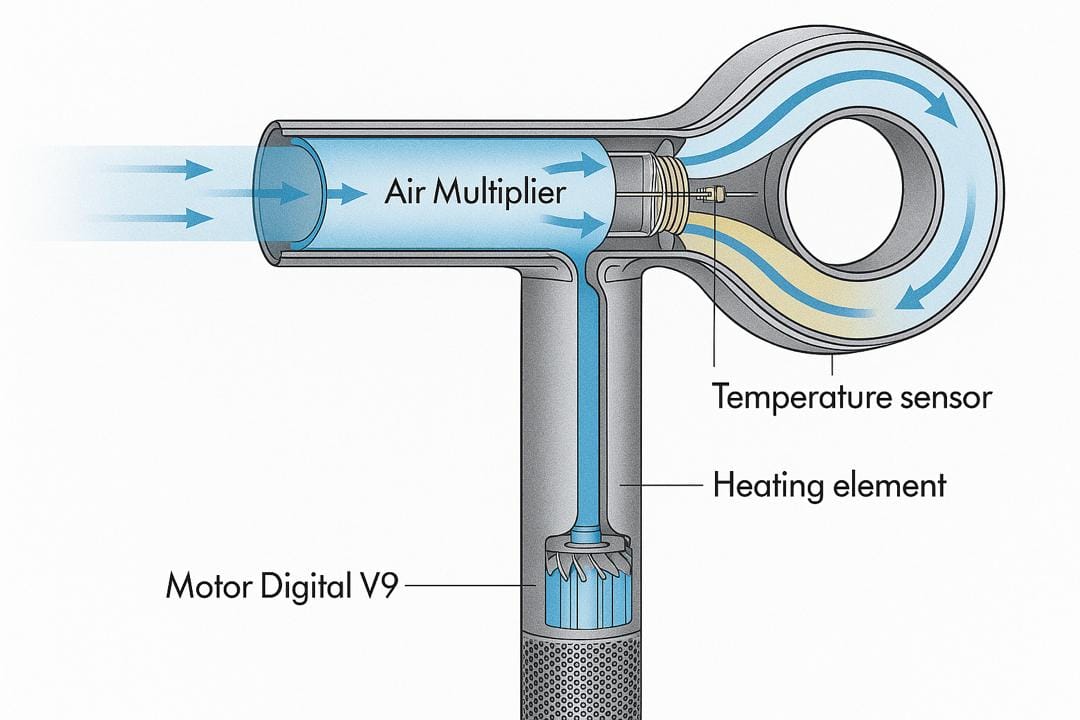 سشوار Dyson Supersonic خرید Dyson Supersonic اصل قیمت Dyson Supersonic سشوار حرفه‌ای دایسون مقایسه Dyson Supersonic Nural و r بهترین سشوار برای مو